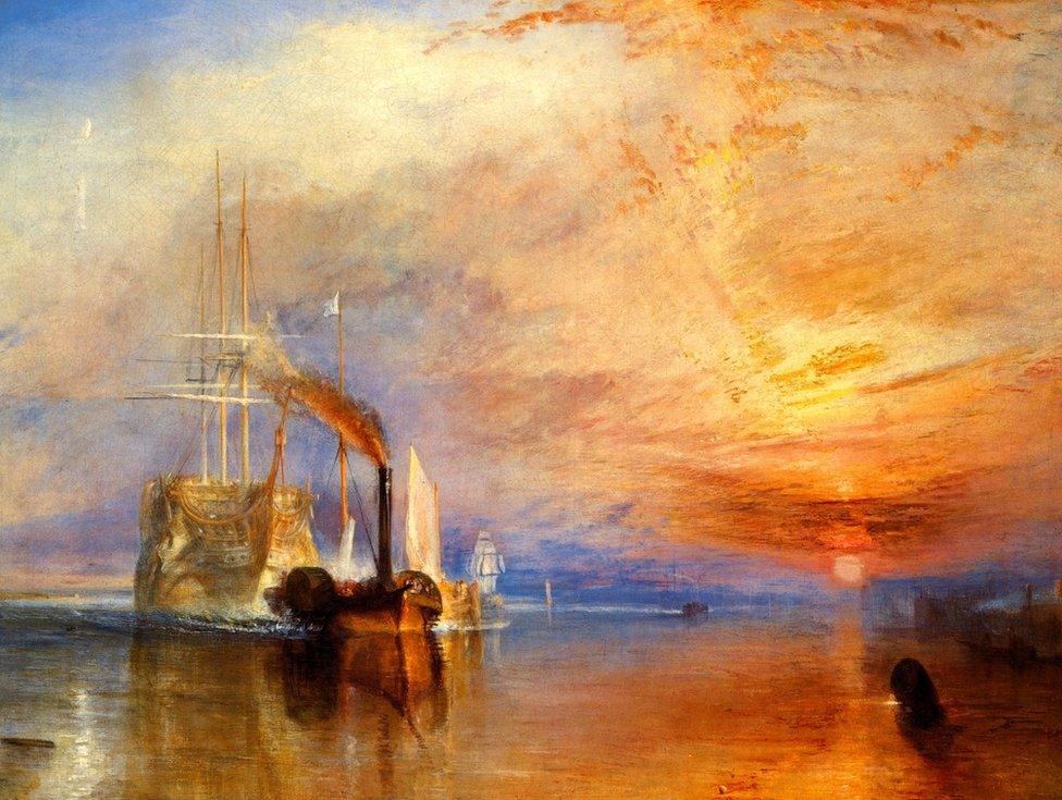 The Fighting Temeraire, was painted by Turner in 1839