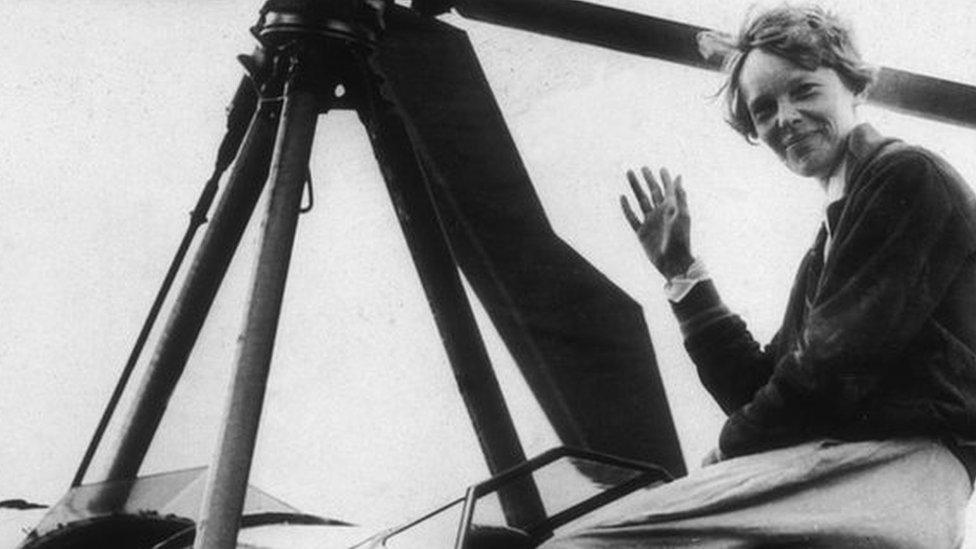 Amelia Earhart in 1935