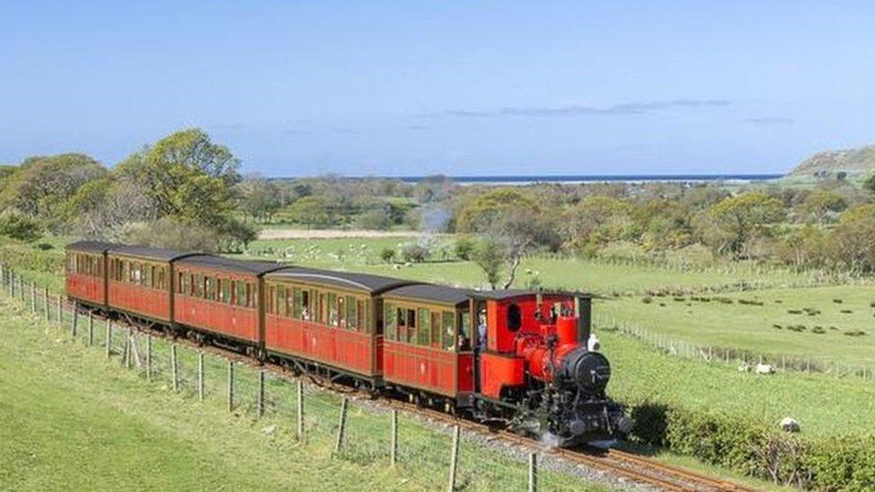 'Douglas', No. 6 locomotive on the Talyllyn railway