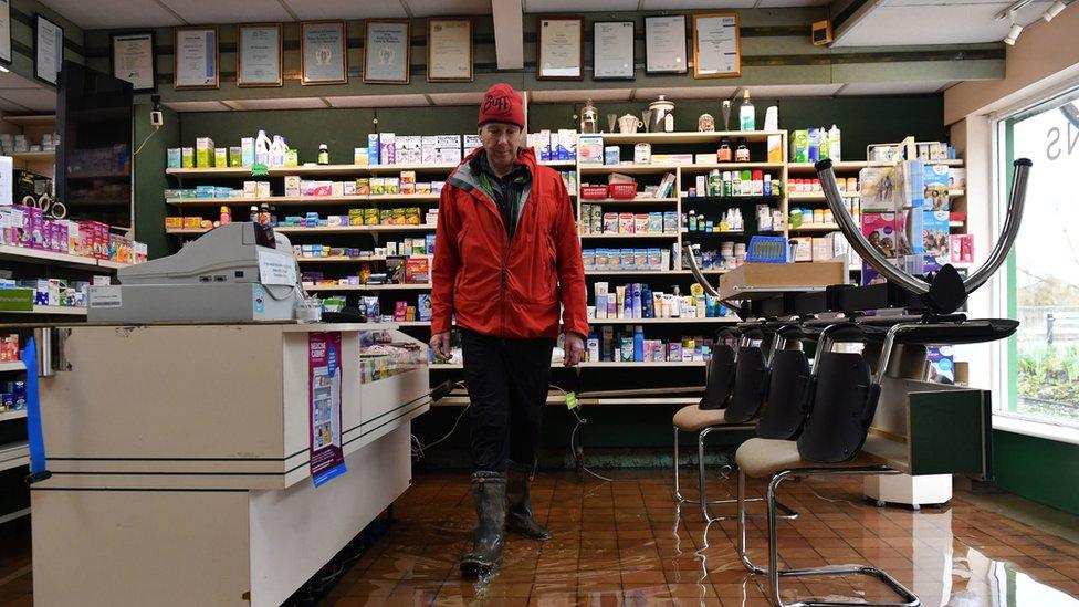 Lunts Pharmacy in Roushill, Shrewsbury, is among businesses affected