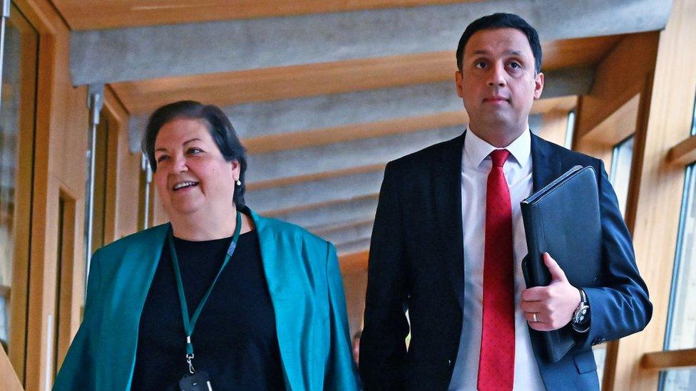 jackie baillie and anas sarwar