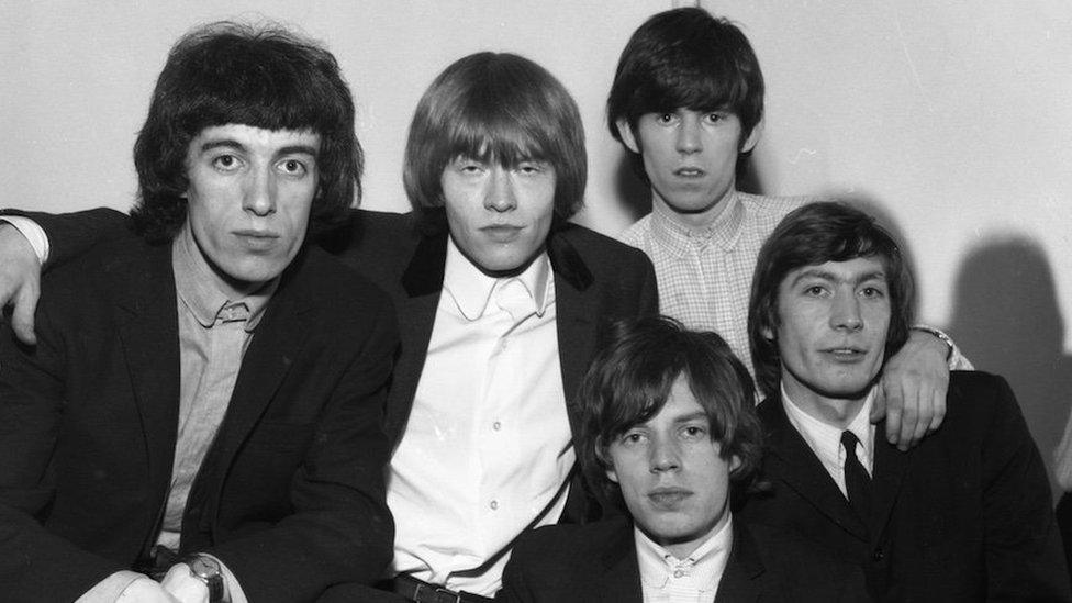 The Rolling Stones at Top Of The Pops in 1962