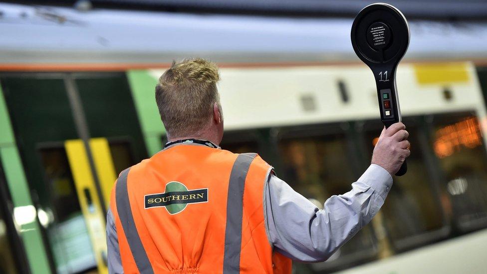 Southern Rail worker