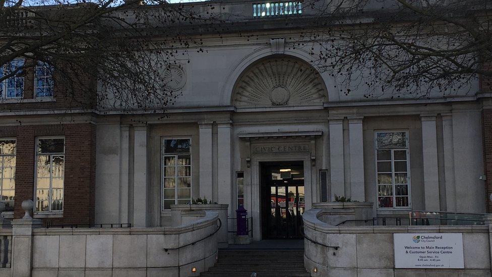 The Civic Centre in Chelmsford