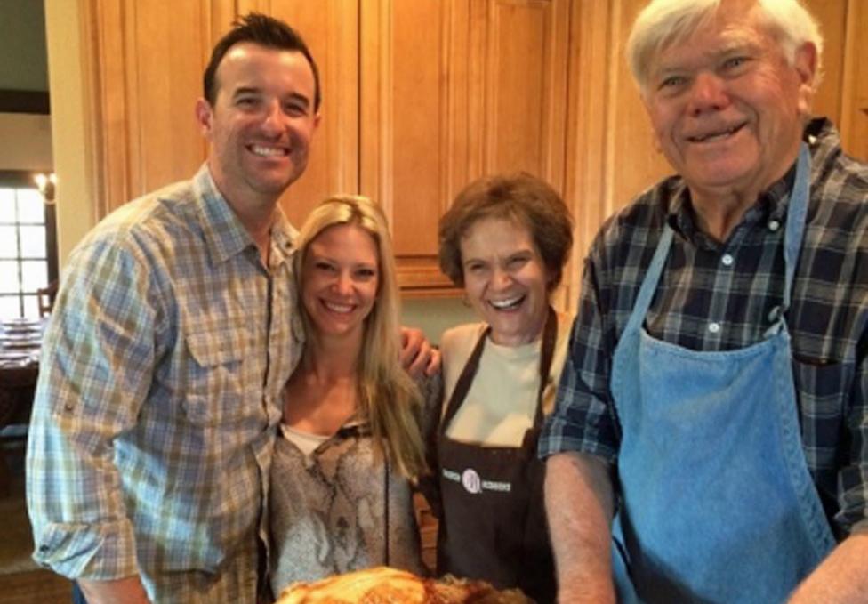 John Corcoran and his family today