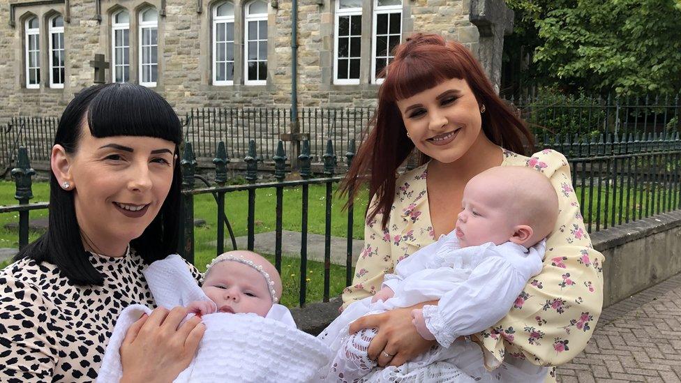 Ciara Tracey (left) and Karen Doherty