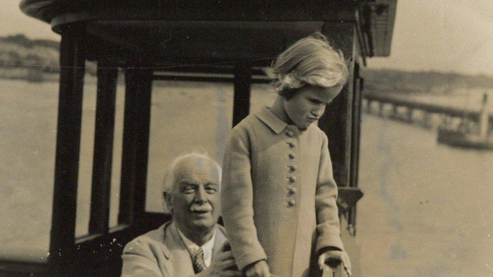 David Lloyd George and Jennifer Longford