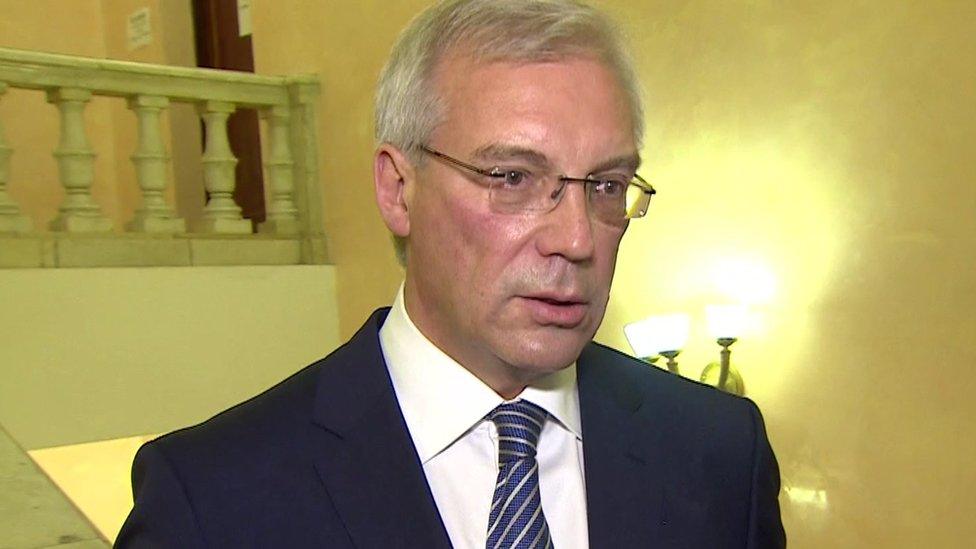 Alexander Grushko, Russia's ambassador to NATO.