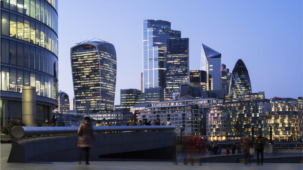 City of London skyline