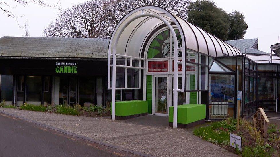 Guernsey museum at Candie gardens