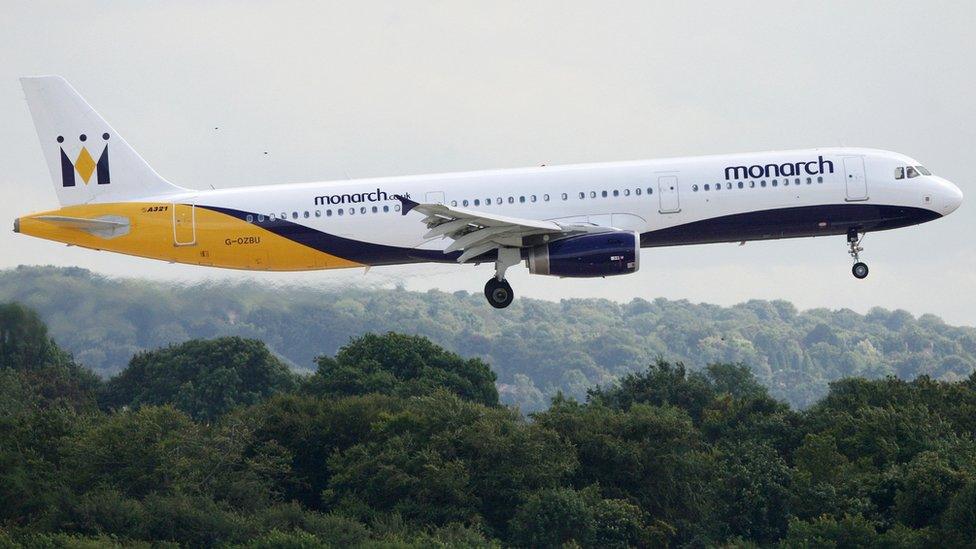 Monarch plane