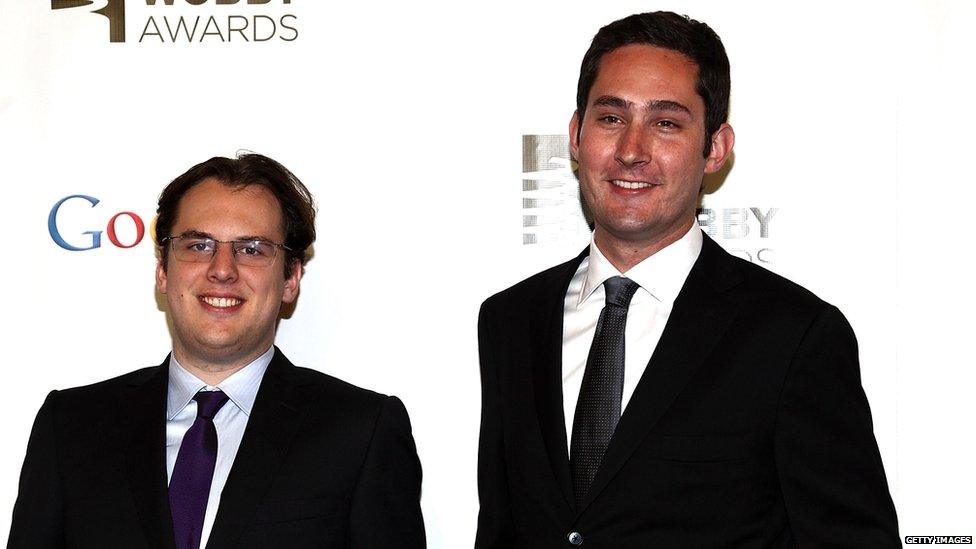 Kevin started Instagram with Mike Krieger