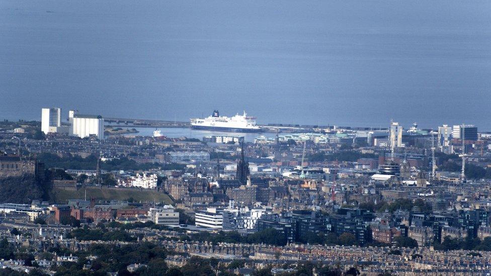 The Pride of Burgundy laid up in Leith