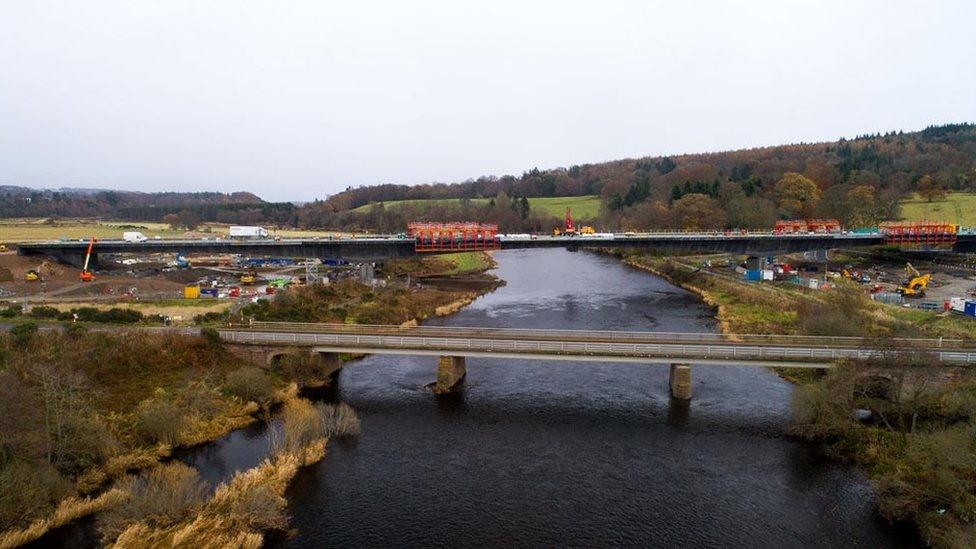 Aberdeen bypass work