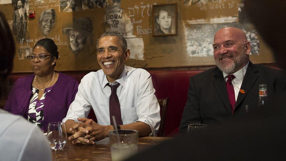 President Obama recently met with men and women who he has granted clemency in Washington