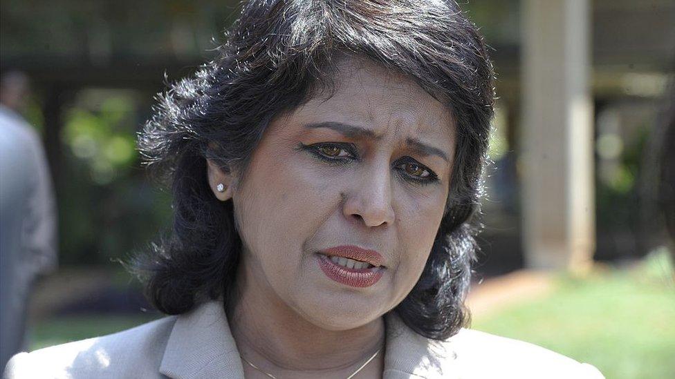 Mauritian President Ameenah Gurib-Fakim