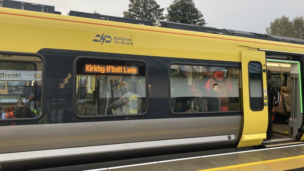 Merseyrail train