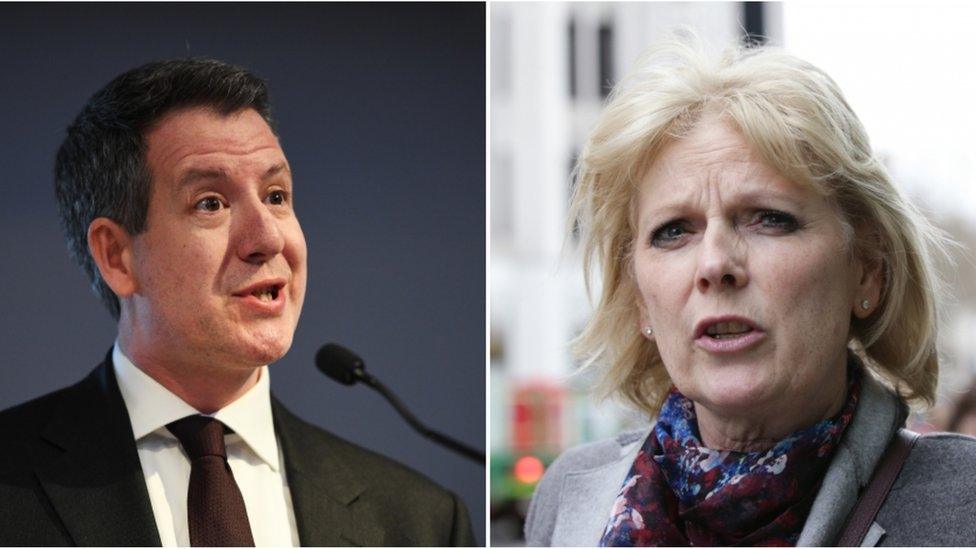 Chris Leslie and Anna Soubry