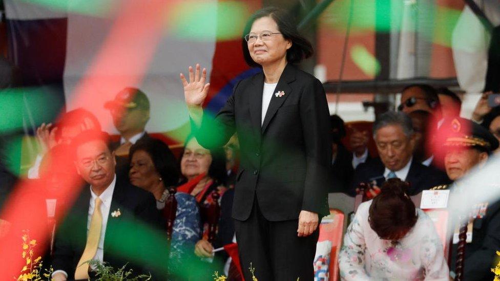 Taiwan's President Tsai Ing-wen