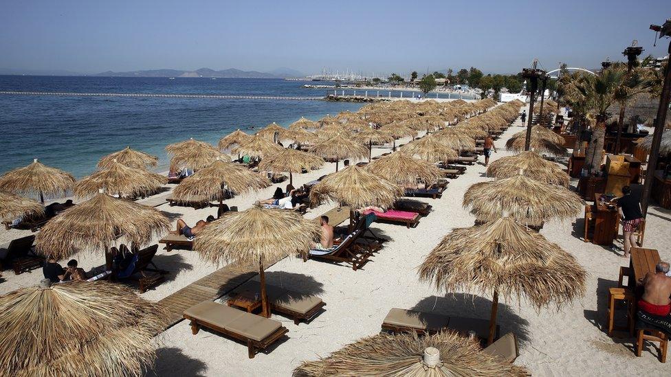 Beach in Greece