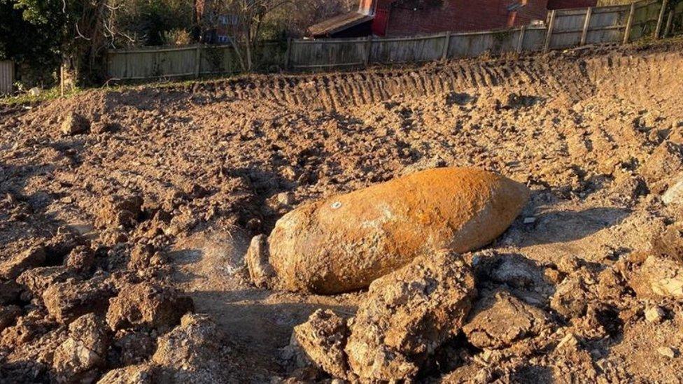 Exeter bomb (pic: Ministry of Defence/PA Wire)