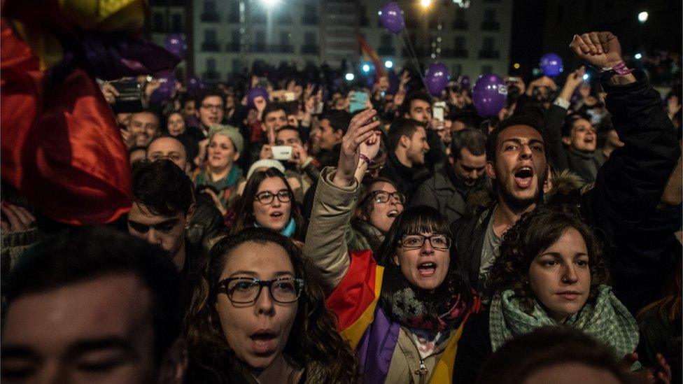 Podemos supporters