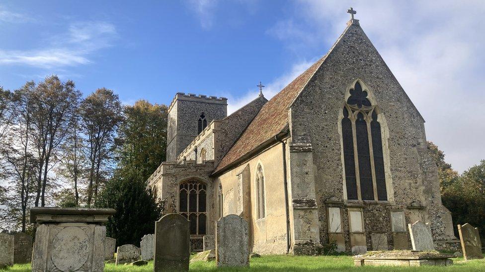 All Saints' Church in Gazeley