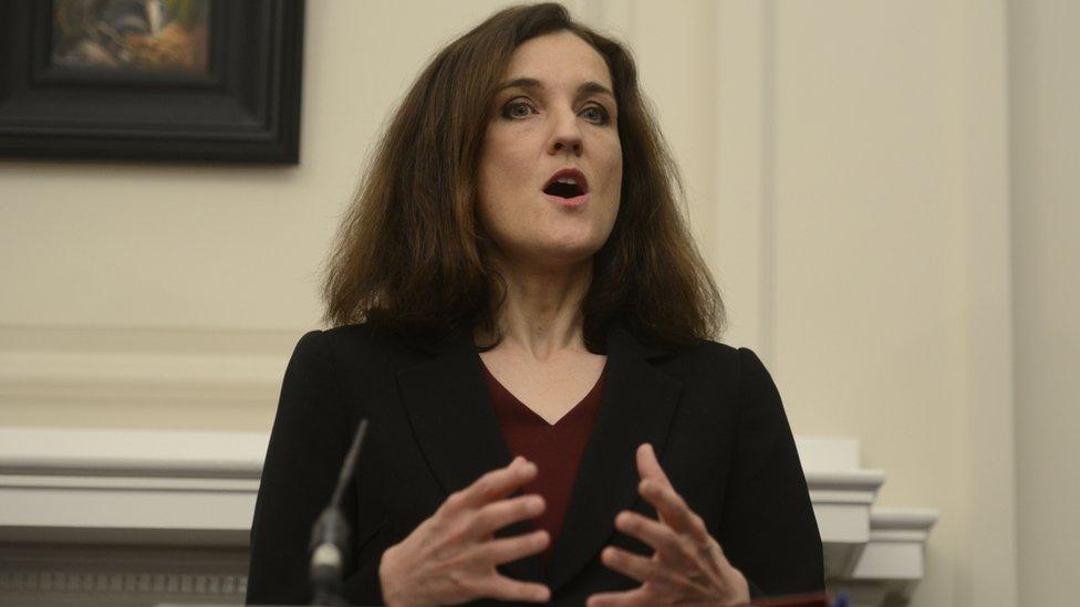 Theresa Villiers, secretary of state for Northern Ireland