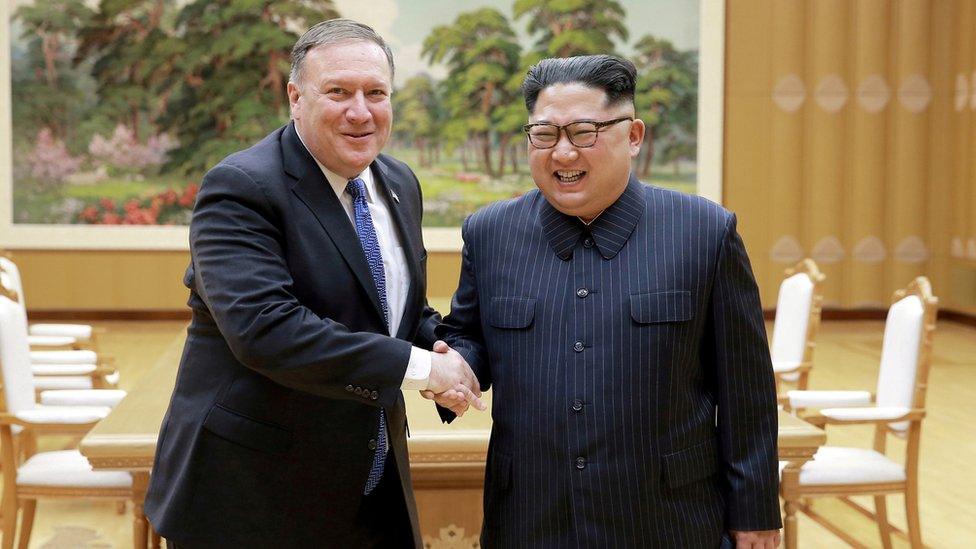 Mike Pompeo meets Kim Jong-un - 9 May