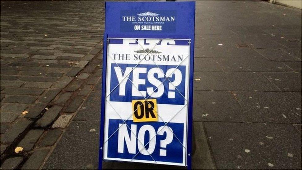 Scotsman billboard