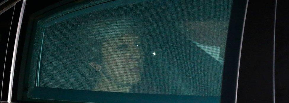 Theresa May leaves the European Commission headquarters in Brussels