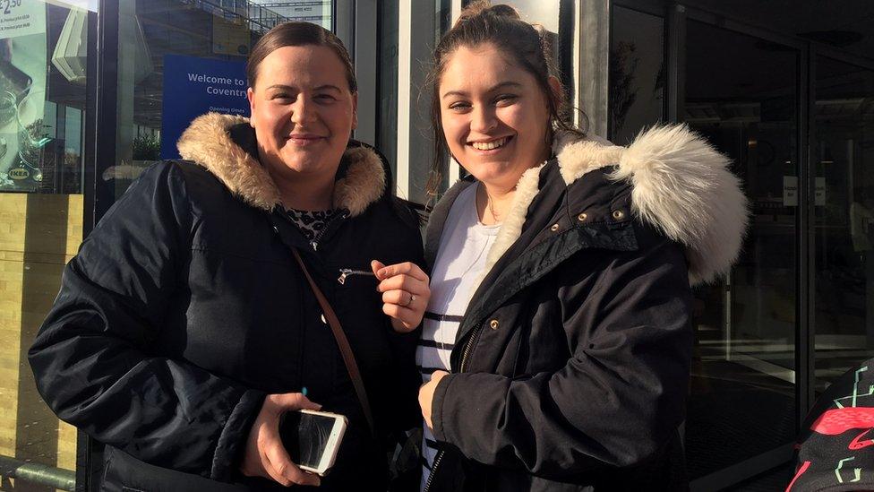 Louise Jenkins and Amy Pulford