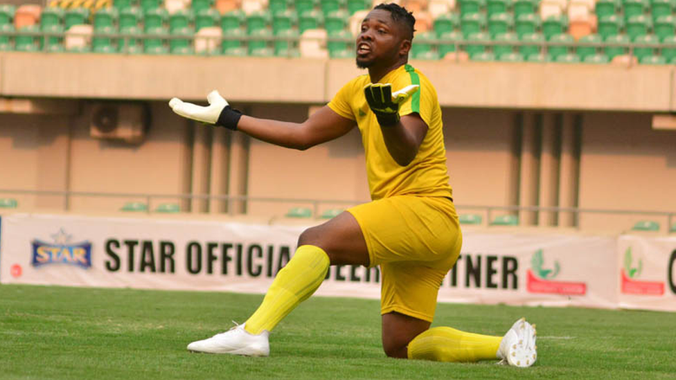 Plateau United goalkeeper Chinedu Anozie