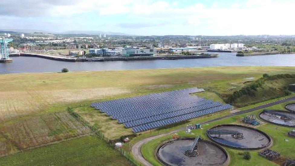 Erskine Waste Water Treatment works