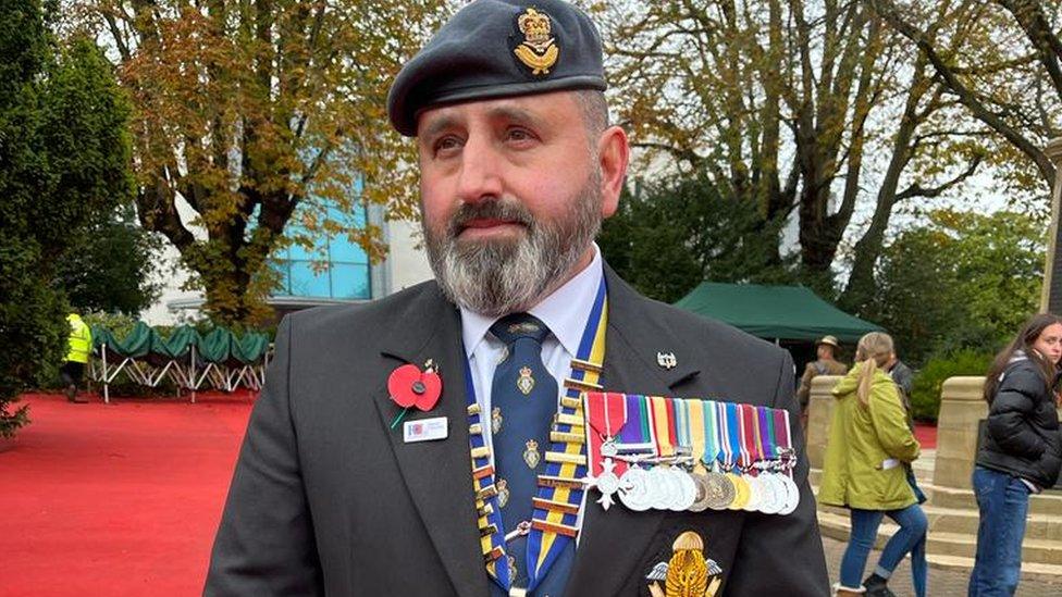 Wing Cdr Shaun Ryles MBE