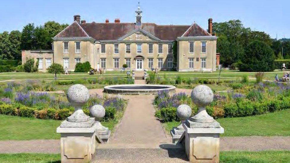 The exterior of Reigate Priory Junior School