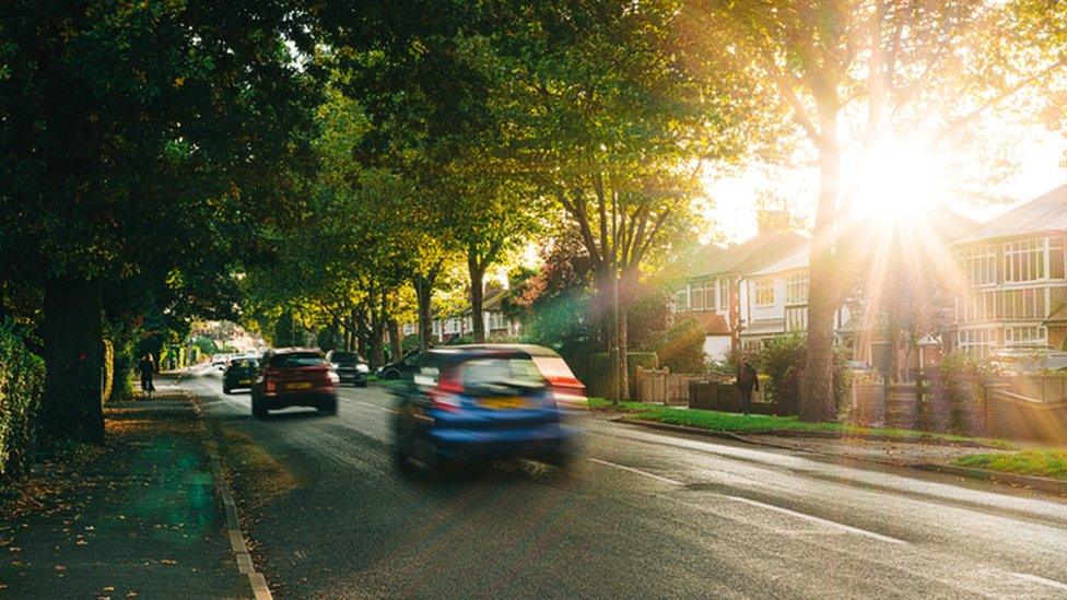 Road in Surrey