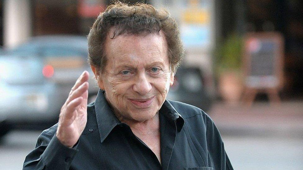 Jackie Mason photographed in Florida, 2012