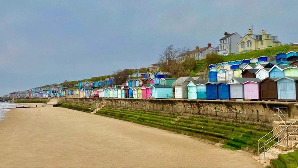 beach huts