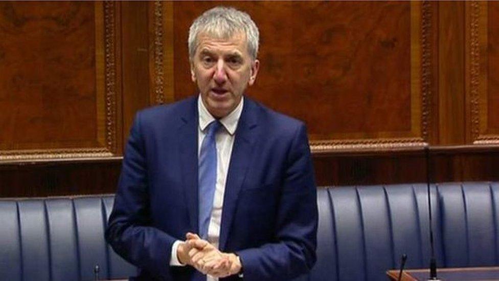 The Finance Minister Máirtín Ó Muilleoir