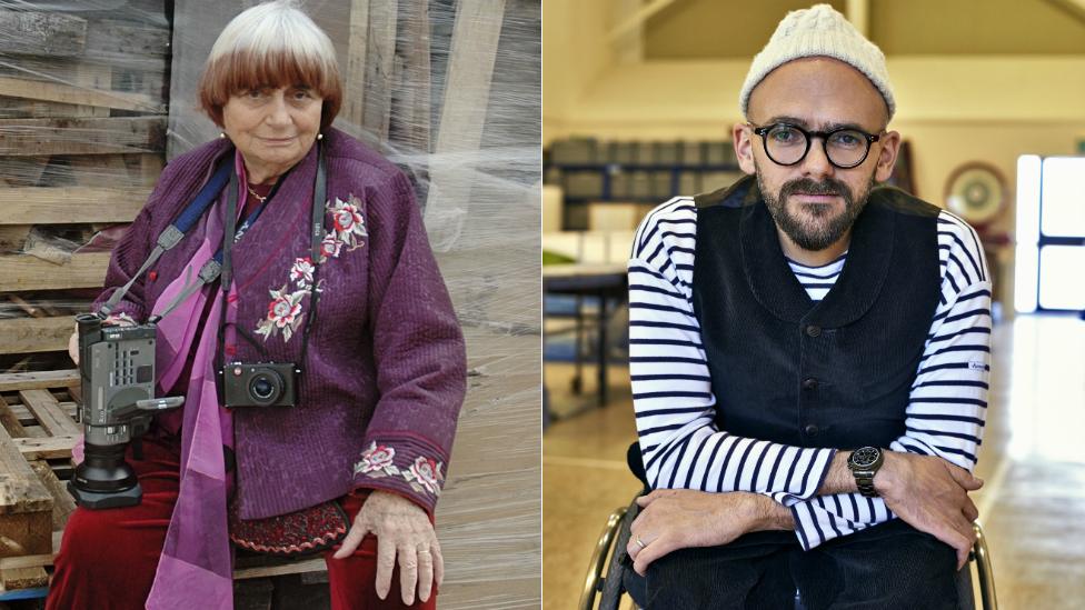 Agnes Varda and Ryan Gander