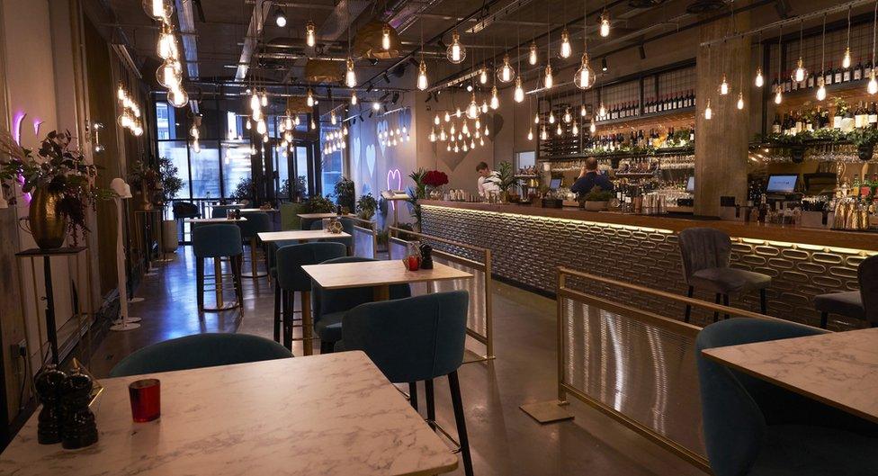 The new First Dates restaurant in Manchester