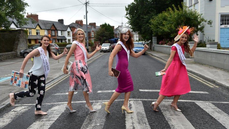 Why did the Roses cross the road? Some of this year's competitors stopping traffic