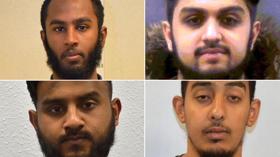 Makzhumi Abukar, Fahim Islam, Ahmed Ahmed and Anrul Islam