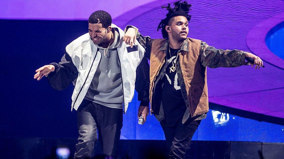 Drake and The Weeknd