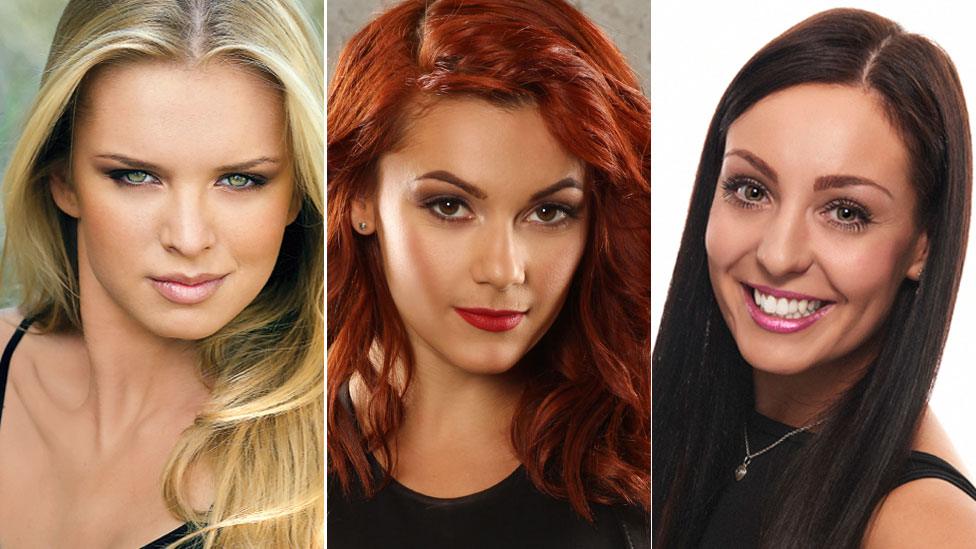 Nadiya Bychkova, Dianne Buswell and Amy Dowden