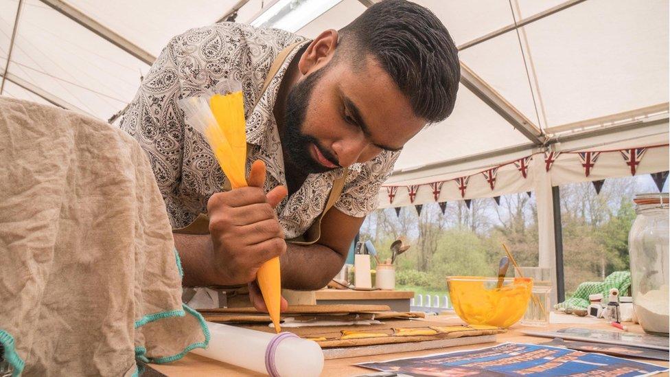 Bake Off contestant Antony