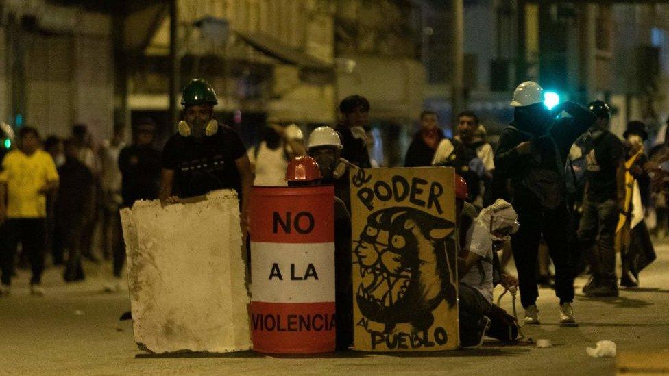 Protests in Lima