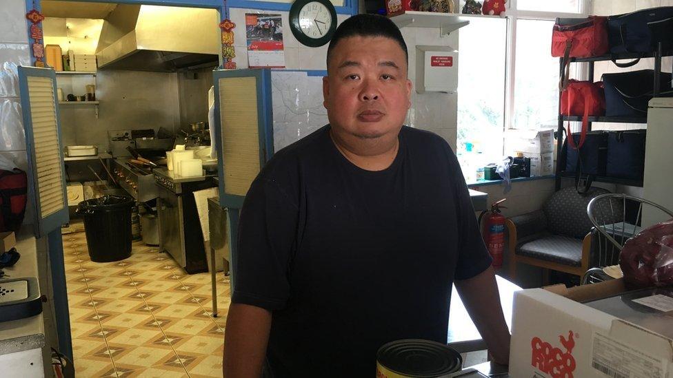 Siu Lok Wong of Phoenix Takeaway in Whaley Bridge