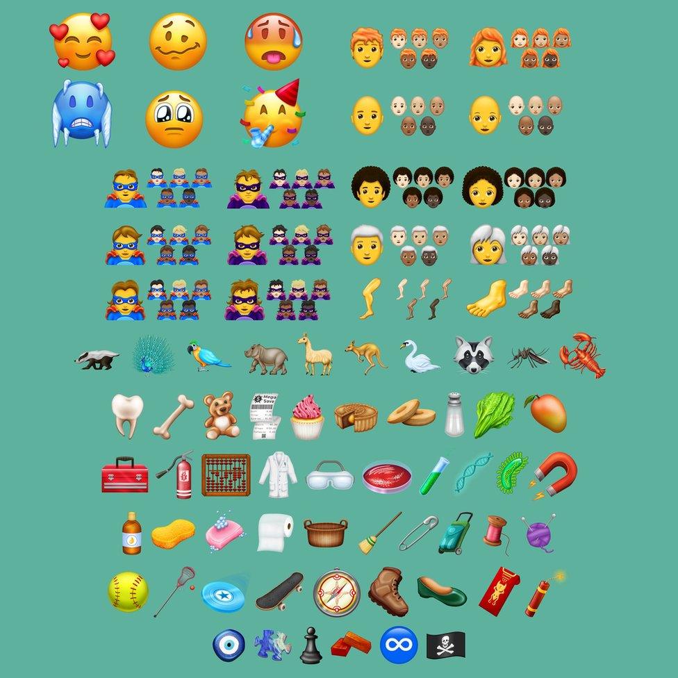 New emojis